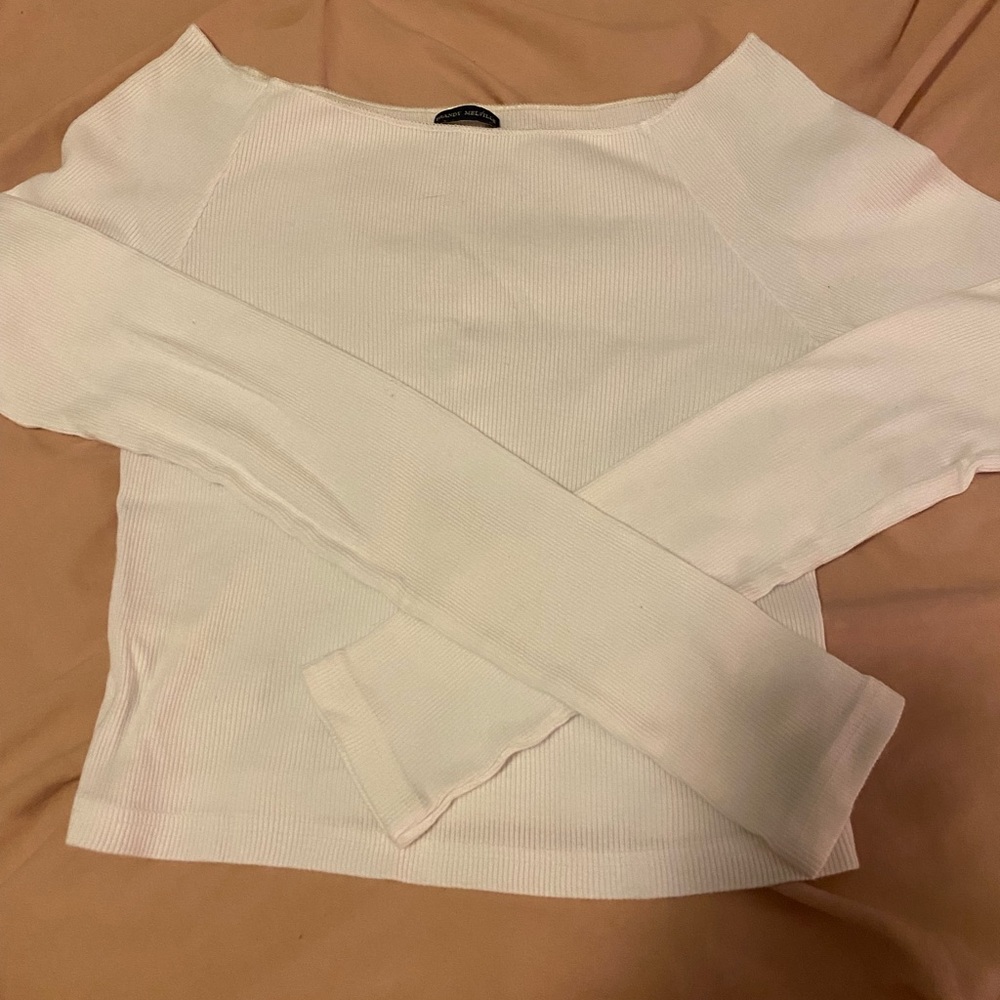 Brandy fitted long sleeve Tee